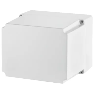 Cutie de joncțiune elevată ELEKTRO-PLAST 2718-00 cu capac cu șurub, 220x170x146mm, gri, IP65