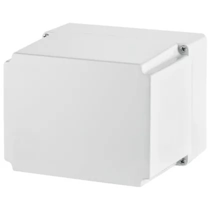   ELEKTRO-PLAST 2718-00 magasított kötődoboz csavaros fedéllel , 220x170x146mm, szürke, IP65