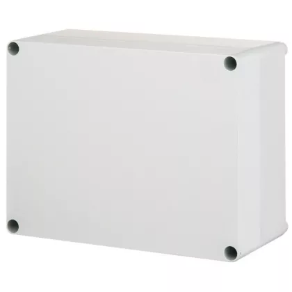   ELEKTRO-PLAST 2719-00 kötődoboz sima oldalfallal, 270x220x106mm, szürke, IP65