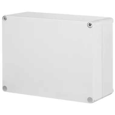 ELEKTRO-PLAST 2724-00 kötődoboz sima oldalfallal, 313x253x165mm, szürke, IP65