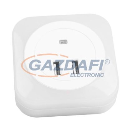   MÜLLER LICHT 27700021 köztes USB csatlakozó LED irányfénnyel, alkonykapcsolóval, 10,5W, 5Lm, 1500K