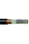 F-2YC2Y 10x2x0,8mm2 telecommunication cable with copper strip shielding PE 200/300V black
