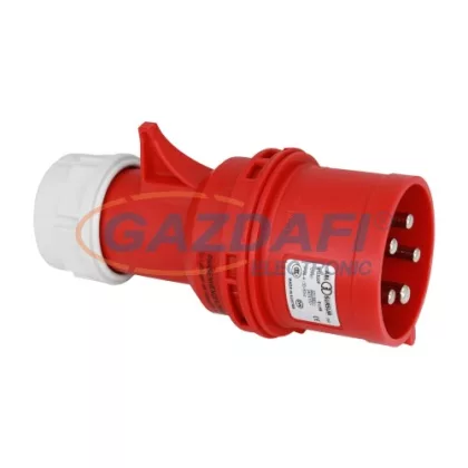 COMMEL 280-301 ipari lengő dugvilla, 400V, 5P, 16A, IP44