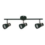   KANLUX 28767 ENALI EL-3I B, Fali/mennyezeti lámpa, 35 W, GU10, IP20, fekete