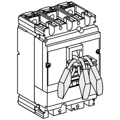 SCHNEIDER 29371 Lakattal zárható kapcsolókar rögzített NS100–250