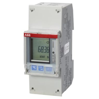 ABB 2CMA100150R1000 B21 112-100 Egyfázisú fogyasztásmérő, 230V AC, direkt mérés (65A)