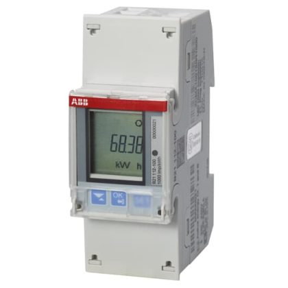   ABB 2CMA100150R1000 B21 112-100 Egyfázisú fogyasztásmérő, 230V AC, direkt mérés (65A)