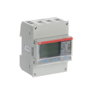 ABB 2CMA100164R1000 B23 112-100 Háromfázisú fogyasztásmérő, 3x230/400V AC; impulzus kimenet, direkt mérés (65A)