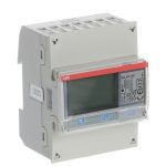   ABB 2CMA100183R1000 B24 352-100 Háromfázisú fogyasztásmérő, 3x230/400V AC; 2 bemenet - 2 kimenet; 4 tarifás; RS-485; áramváltós mérés (6A)