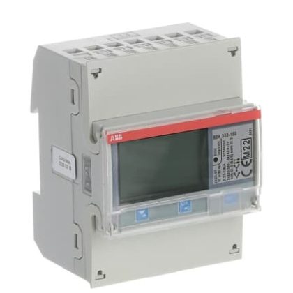   ABB 2CMA100183R1000 B24 352-100 Háromfázisú fogyasztásmérő, 3x230/400V AC; 2 bemenet - 2 kimenet; 4 tarifás; RS-485; áramváltós mérés (6A)