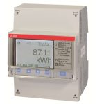   ABB 2CMA170505R1000 A41 412-100 Egyfázisú fogyasztásmérő, 57-288V AC; 2 kimenet - 2 bemenet; direkt mérés (80A)