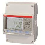   ABB 2CMA170510R1000 A42 112-100 Egyfázisú fogyasztásmérő, 57-288V AC; impulzus kimenet; ÁV (6A)