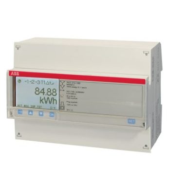 ABB 2CMA170522R1000 A43 212-100 Háromfázisú fogyasztásmérő, 3x57/100-288/500V AC; impulzus kimenet; direkt mérés (80A)