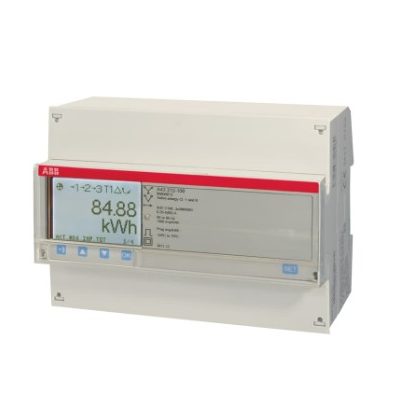   ABB 2CMA170522R1000 A43 212-100 Háromfázisú fogyasztásmérő, 3x57/100-288/500V AC; impulzus kimenet; direkt mérés (80A)
