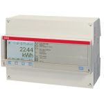   ABB 2CMA170540R1000 A44 452-100 Háromfázisú fogyasztásmérő, 3x57/100-288/500V AC; 2 kimenet - 2 bemenet; ÁV (6A)