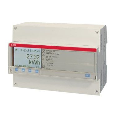 ABB 2CMA170545R1000 A44 552-100 Háromfázisú fogyasztásmérő, 3x57/100-288/500V AC; állítható I/O; ÁV (6A)