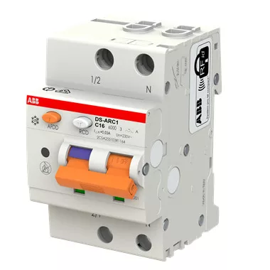 ABB 2CSA255103R1164 DS-ARC1 C16 A30 RCBO-val integrált ívhiba-érzékelő ABB 2CSA255103R1164 DS-ARC1 C16 A30 RCBO-val integrált ívhiba-érzékelő