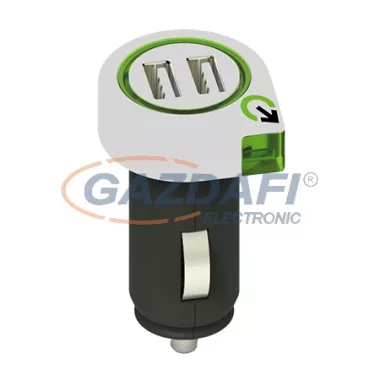 Autós USB töltő "Dual USB Car Charger"