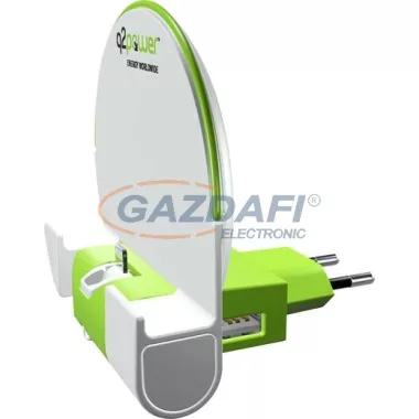 q2power 3.200120 mobiltartó és töltő "Dock&Charge Euro Lightning"