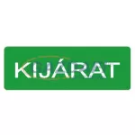 "Kijárat" Utánvilágító tábla, 300x100mm