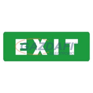 "Exit" Utánvilágító öntapadó felirat, 300x100mm