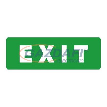   "Exit" Utánvilágító öntapadó felirat, 300x100mm