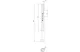 OBO 3043908 2531 20 Kalapácsbetét OMEX-hez 20mm acél
