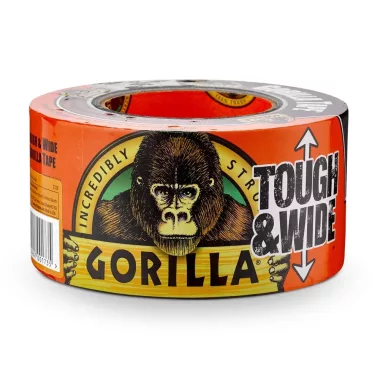 Gorilla Tape Tough & Wide 27m x 73mm Fekete Extra Erős Ragasztószalag (3044300)
