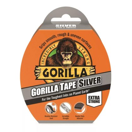   Gorilla Tape Silver Szürke 11m x 48mm Extra Erős Ragasztószalag( 3044910)