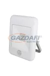 COMMEL 307-510 "Deco" LED fényvető mozgásérzékelővel, 10W, 700lm, 4000K, fekete, 240V, IP44, fehér