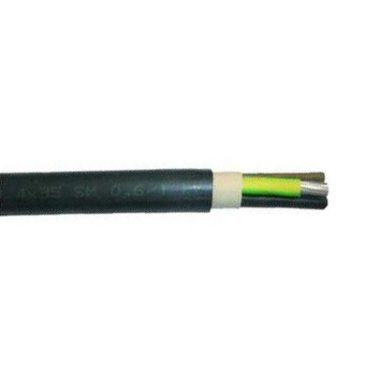 NAYY-J 1x25mm2 aluminum ground cable PVC RM 0.6 / 1kV black