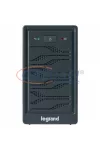LEGRAND 310002 NIKY 600 VA 5-30 perc BEM: C14 KIM: (3+1)xC13 USB vonali interaktív részlegesen szinuszos szünetmentes torony (UPS)