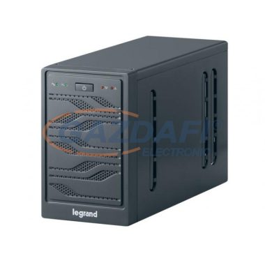 LEGRAND 310004 NIKY 1000 VA 5-30 perc BEM: C14 KIM: 6xC13 USB vonali interaktív részlegesen szinuszos szünetmentes torony (UPS)