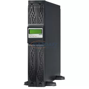 LEGRAND 310045 KEOR LINE RT 1000 VA 10 perc BEM: C14 KIM: 8xC13 USB + RS232 SNMP szlot vonali interaktív szünetmentes torony/rack (UPS)