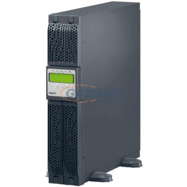 LEGRAND 310052 DAKER DK 3 kVA 8 perc BEM: C20 KIM: 4xC13 USB + RS232 SNMP szlot online kettős konverziós szünetmentes torony/rack (UPS)
