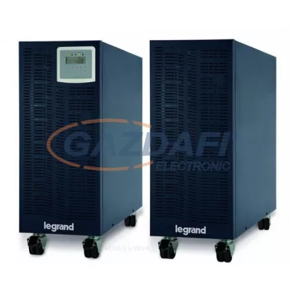 LEGRAND 310121 KEOR-S 3 kVA 8 perc BEM: 3x2,5mm2 KIM: 3x2,5mm2 RS232 SNMP szlot online kettős konverziós szünetmentes torony (UPS)