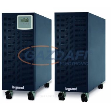 LEGRAND 310122 KEOR-S 3 kVA 20 perc BEM: 3x2,5mm2 KIM: 3x2,5mm2 RS232 SNMP szlot online kettős konverziós szünetmentes torony (UPS)