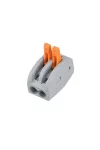 ELMARK nyitható 2-es vezetékösszeköt, 4mm2, 32A