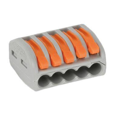 ELMARK nyitható 5-ös vezetékösszeköt, 4mm2, 32A