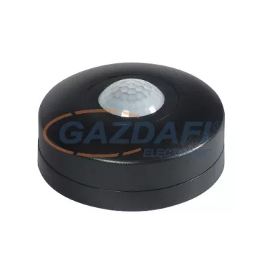 COMMEL 311-102 infra mozgásérzékelő, 360°-os, 12m, 1200W, fekete