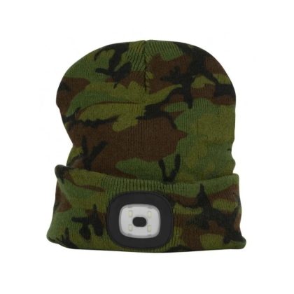   SG PRO Led-es  gyerek sapka terepmintás s, 4xsmd led ,USB töltés