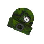   SG PRO Albacore gyerek Led-es  terepmintás sapka M, 4xSMD Led, USB Töltés