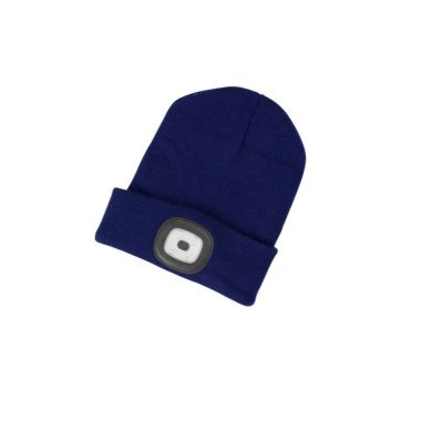 SG PRO kék gyerek Led-es sapka M, 4 x SMD LED, USB töltés