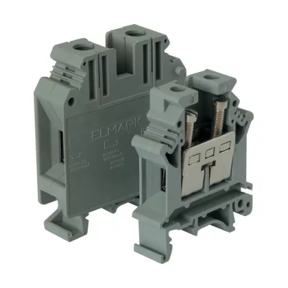   ELMARK sínre húzható ipari sorkapocs, 125A, LTU2UIK 35, 10-35mm2, szürke