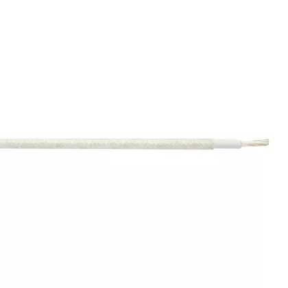   SiF / GL 2,5mm2 Conductor siliconic din fibra de sticla rezistentă la căldură alb 300 / 500V