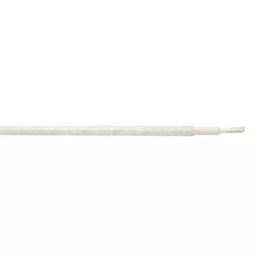 SiF / GL 4mm2 Conductor siliconic din fibra de sticla rezistentă la căldură alb 300 / 500V