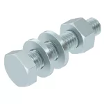 OBO 3156524 SKS 6X30 F Hatlapfejű Csavar anyával és alátéttel M6x30 tűzihorganyzott acél