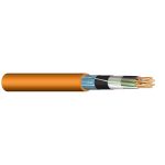   JE-H(St)H 32x2x0,8mm2 halogen free, shielded flame resistant telecommunication wire Bd FE180/E90 with 30 minutes function retention 225V orange