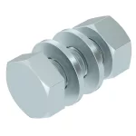   OBO 3160734 SKS 10X25 F Hatlapfejű Csavar anyával és alátéttel M10x25 tűzihorganyzott acél