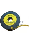 ELMARK belehúzható kábeljelöl, EC-1-a, 2.6-4.2mm2 /a/ (1000db/tekercs)